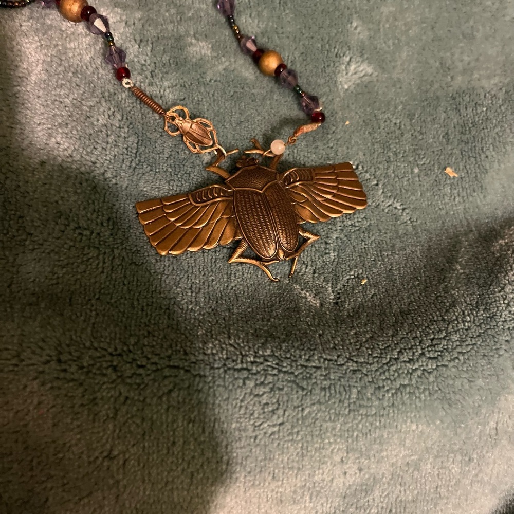 Source Unknown Gold scarab